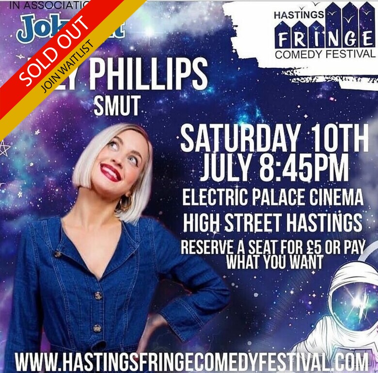 Lily Phillips Smut JokePit The Comedy Box Office